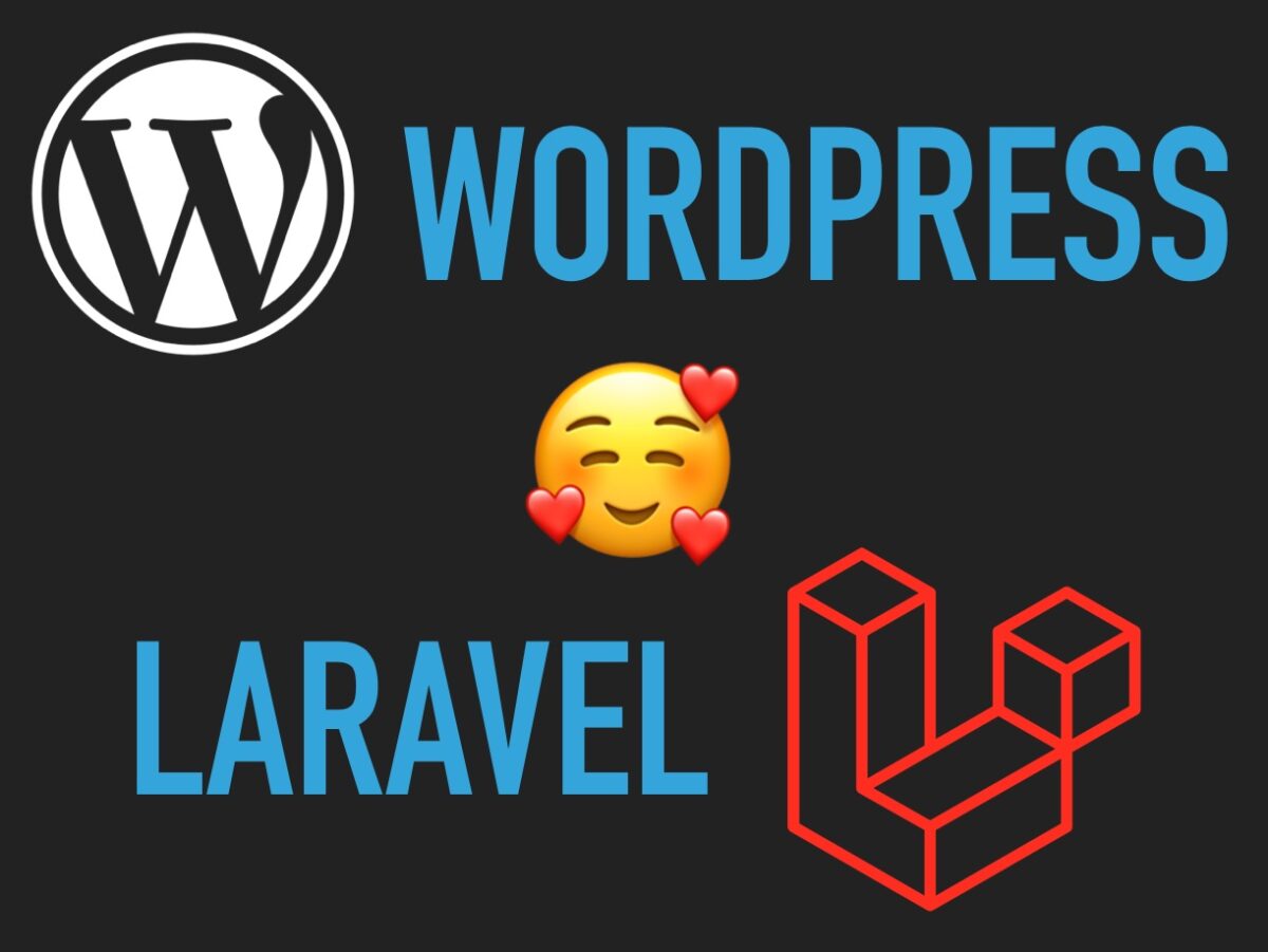 WordPress and Laravel