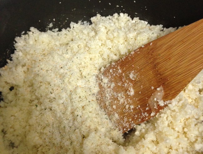 Recipe: Cauliflower Rice