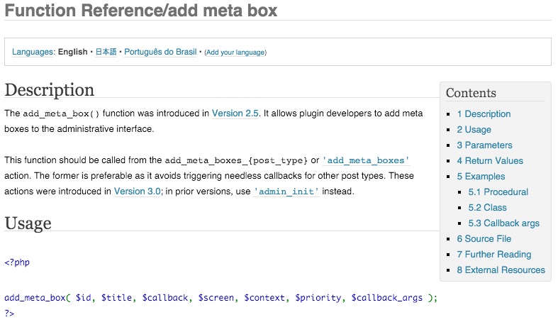 This Week I Learned: Custom Meta Boxes and Post Meta