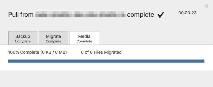 WP Migrate Complete