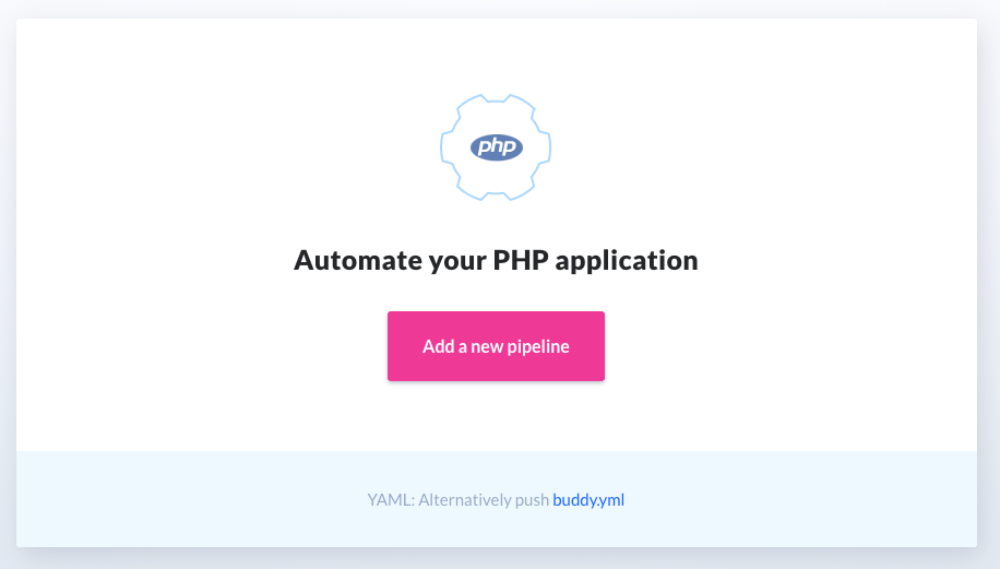Automate PHP application