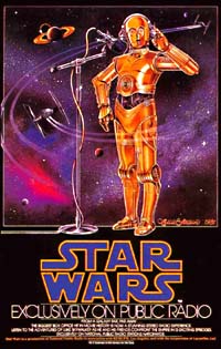 Star Wars radio poster